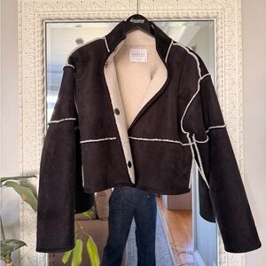 Kelly Reversible Sherpa Jacket